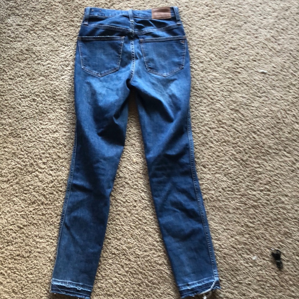 Madewell 10 inch high rise skinny - Picture 3 of 7